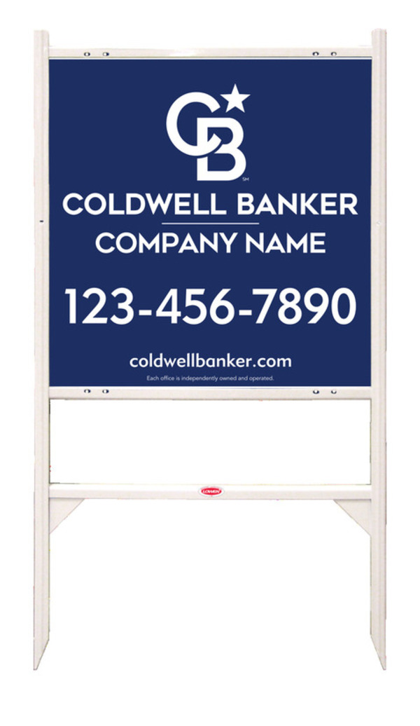 Angle Iron Frame and Office Sign Panel Unit, 24h x 24w, Steel