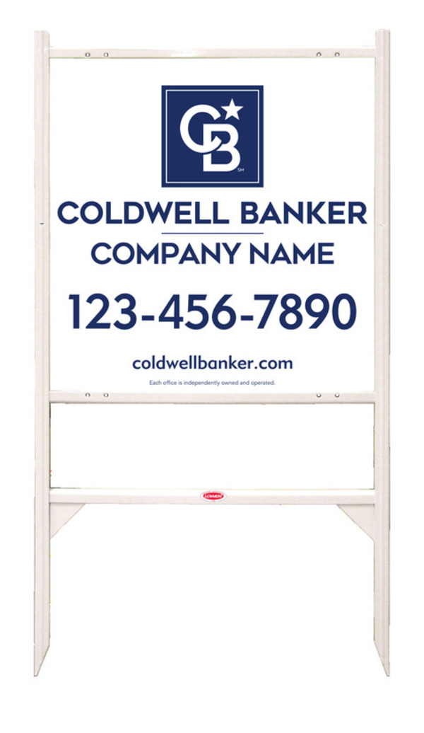 Angle Iron Frame and Office Sign Panel Unit, 24h x 24w, Steel
