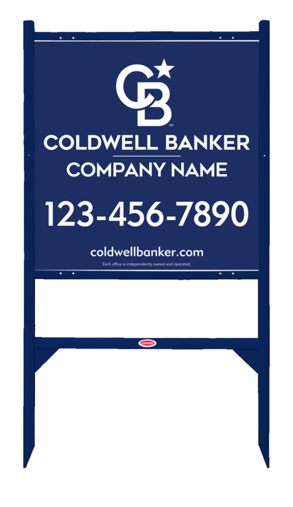 Angle Iron Frame and Office Sign Panel Unit, 24h x 24w, .040 Aluminum