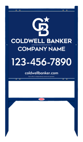 Angle Iron Frame and Office Sign Panel Unit, 24h x 24w, 3MM Aluminum Composite