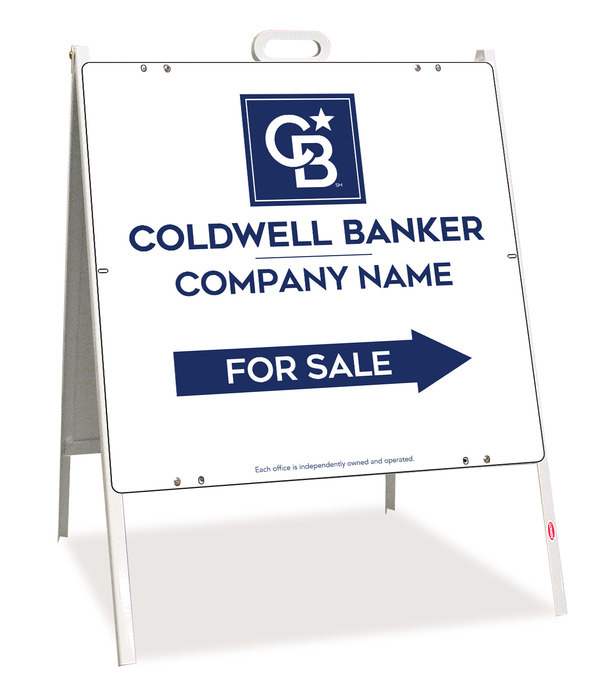 A-Frame and Office For Sale Sign Panel Unit, 24h x 24w, .090 Poly