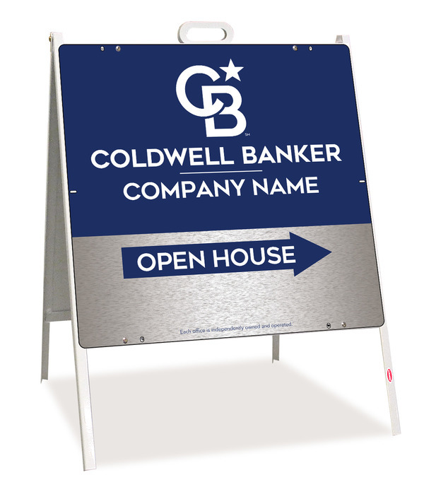 A-Frame and Office Open House Sign Panel Unit, 24h x 24w, .090 Poly
