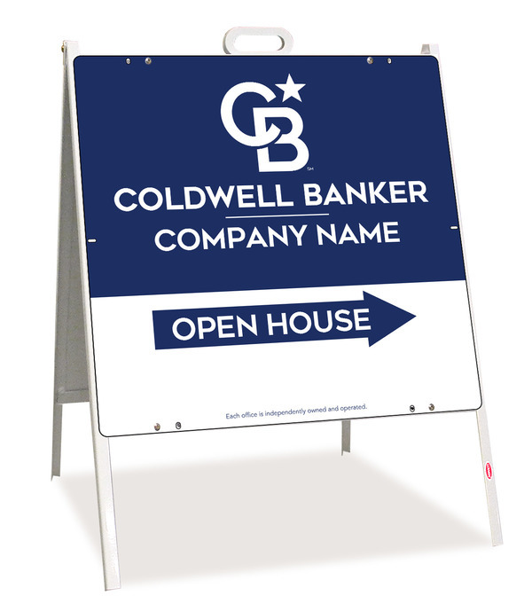 A-Frame and Office Open House Sign Panel Unit, 24h x 24w, .090 Poly
