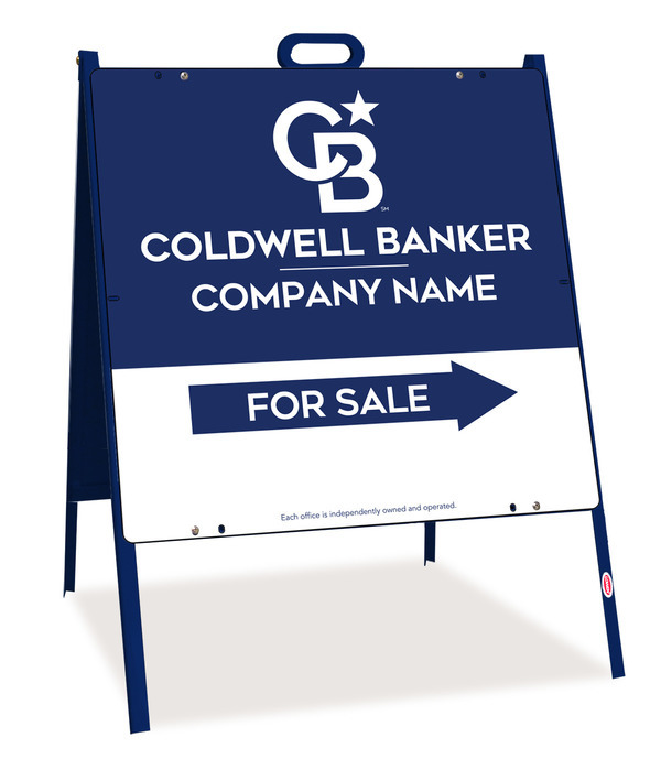 A-Frame and Office For Sale Sign Panel Unit, 24h x 24w, .090 Poly