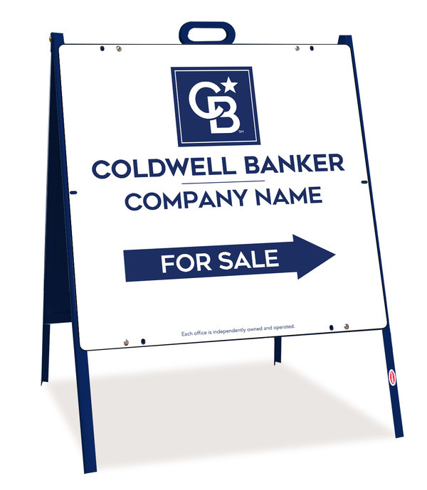 A-Frame and Office For Sale Sign Panel Unit, 24h x 24w, .090 Poly