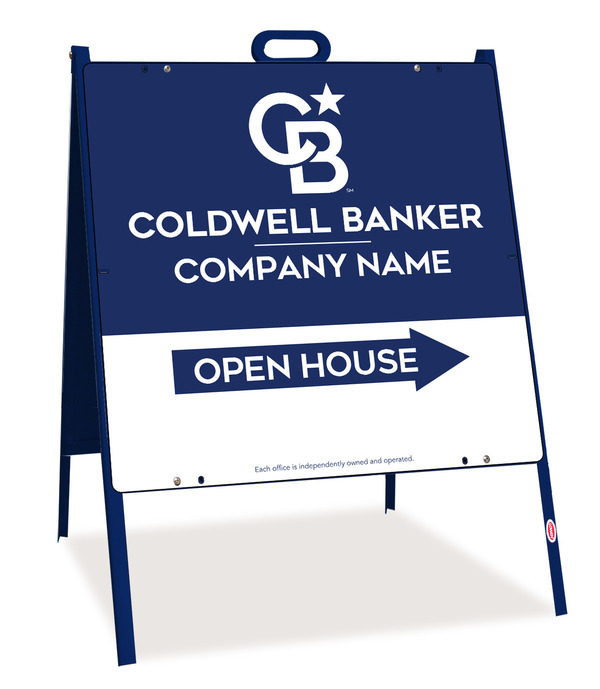 A-Frame and Office Open House Sign Panel Unit, 24h x 24w, .090 Poly