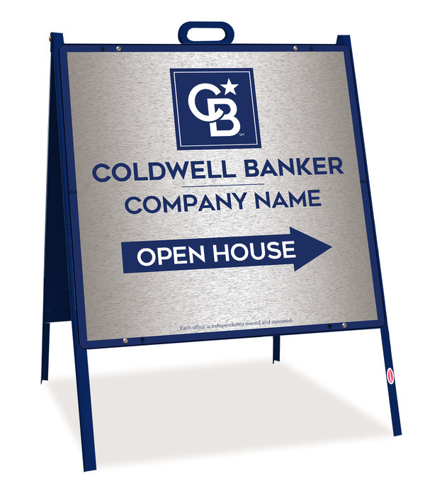 A-Frame and Office Open House Sign Panel Unit, 24h x 24w, .090 Poly