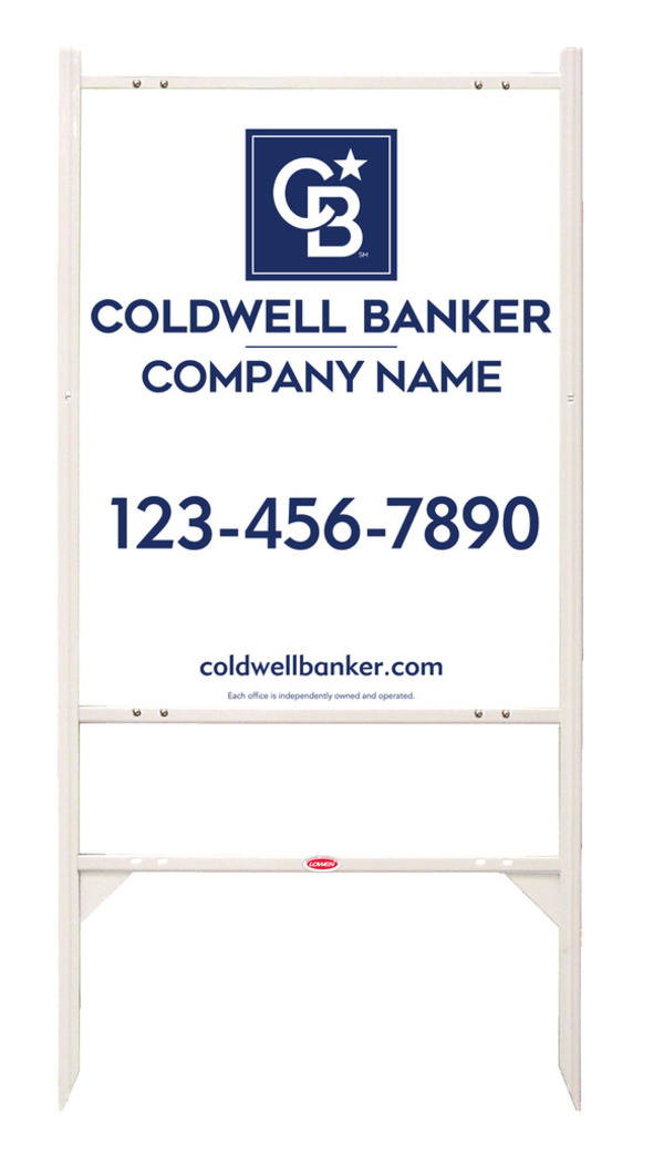 Angle Iron Frame and Office Sign Panel Unit, 30h x 24w, .040 Aluminum