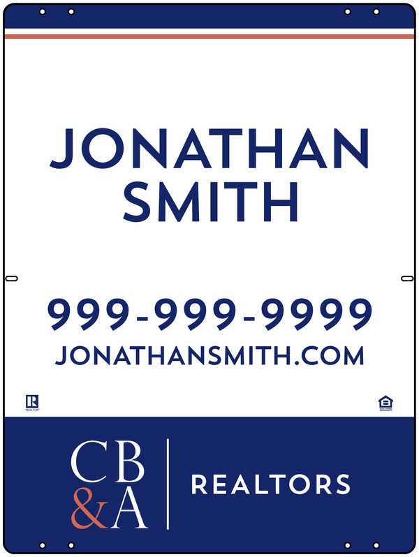 Sign Panel, 24h x 18w, Steel