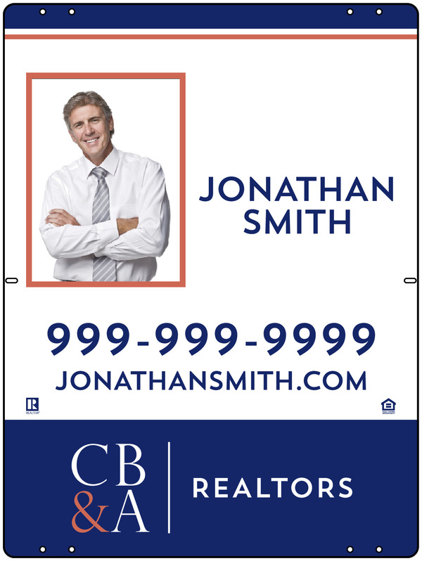 Photo Sign Panel, 24h x 18w, Steel