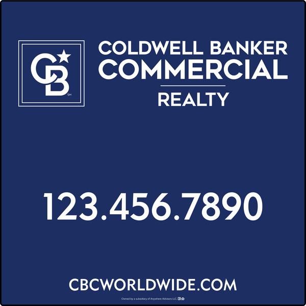 Commercial Office Sign Panel, SF, 48h x 48w, 3mm Aluminum Composite