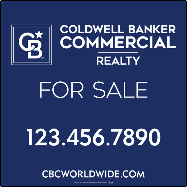 Commercial For Sale Sign Panel, SF, 48h x 48w, 3mm Aluminum Composite