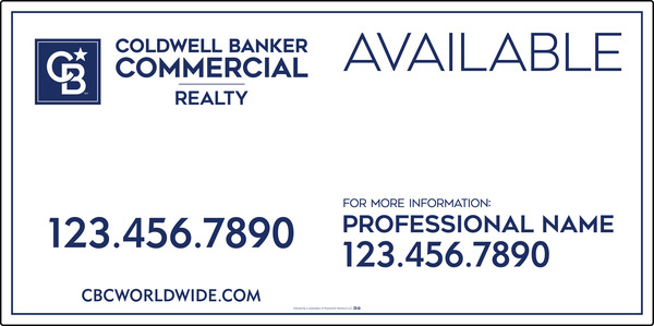 Commercial Available Sign Panel, SF, 48h x 96w, 3mm Aluminum Composite