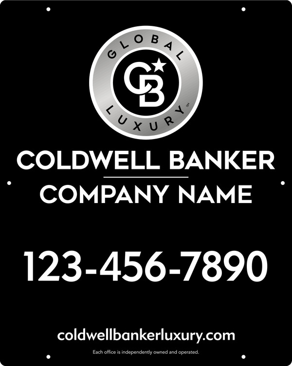 Office Hanging Sign Panel, 30h x 24, .063 Aluminum