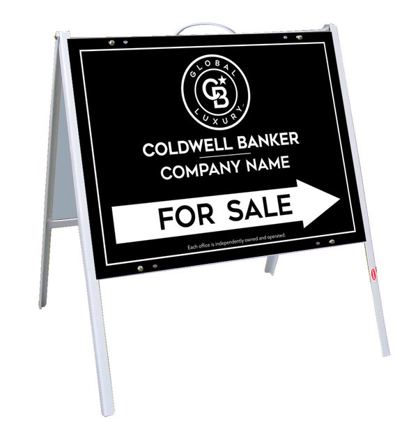 A-Frame and Office For Sale Sign Panel Unit, 18h x 24w, .050 Poly