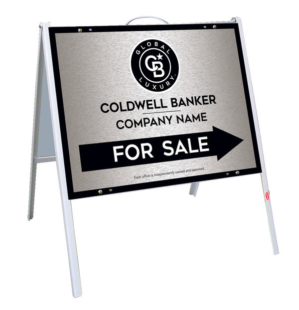 A-Frame and Office For Sale Sign Panel Unit, 18h x 24w, .050 Poly