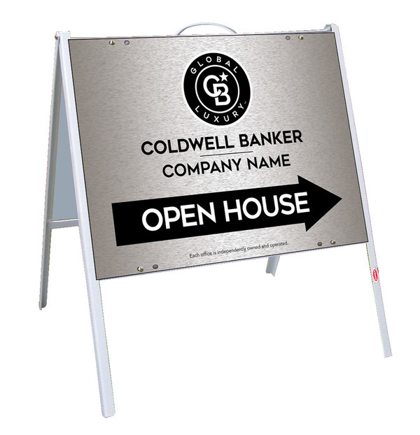 A-Frame and Office Open House Sign Panel Unit, 18h x 24w, .050 Poly
