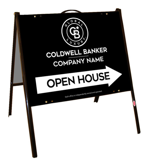 A-Frame and Office Open House Sign Panel Unit, 18h x 24w, .050 Poly