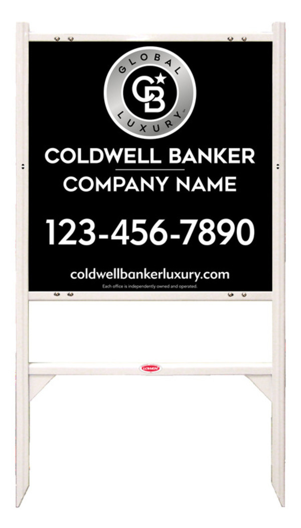 Angle Iron Frame and Office Sign Panel Unit, 24h x 24w, Steel