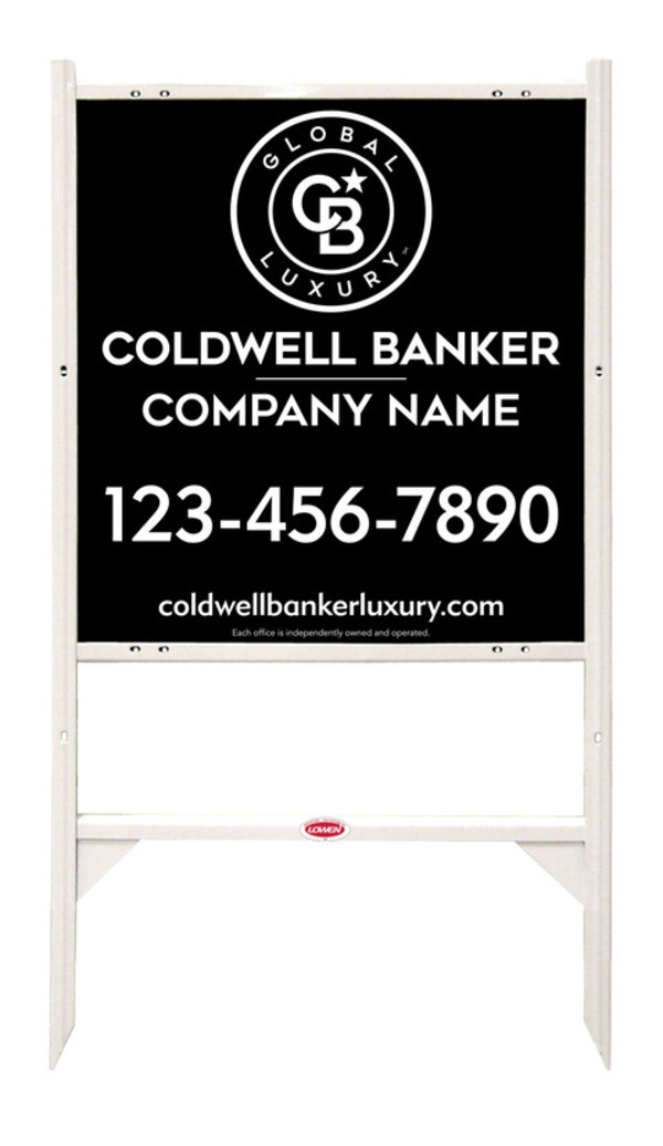 Angle Iron Frame and Office Sign Panel Unit, 25h x 24w, Poly