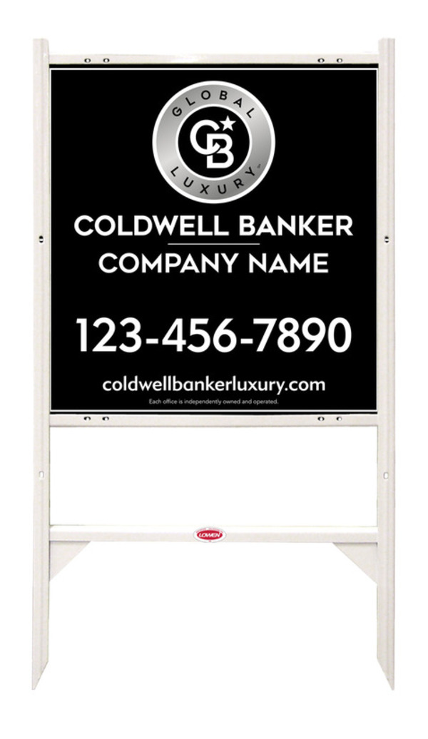 Angle Iron Frame and Office Sign Panel Unit, 25h x 24w, Poly