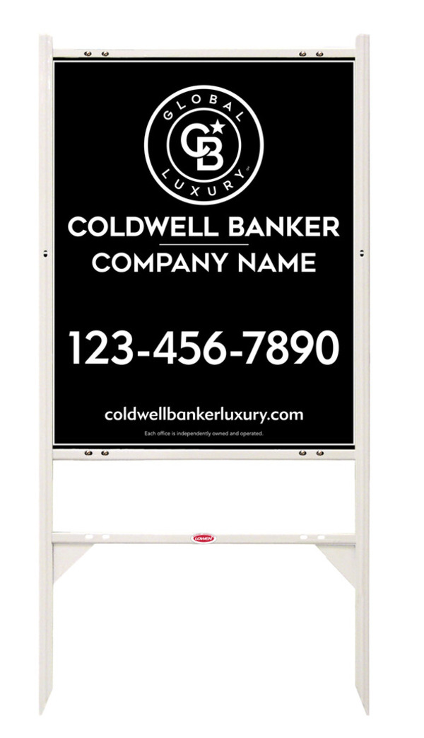 Angle Iron Frame and Office Sign Panel Unit, 30h x 24w, .040 Aluminum