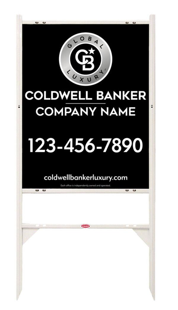 Angle Iron Frame and Office Sign Panel Unit, 30h x 24w, .040 Aluminum