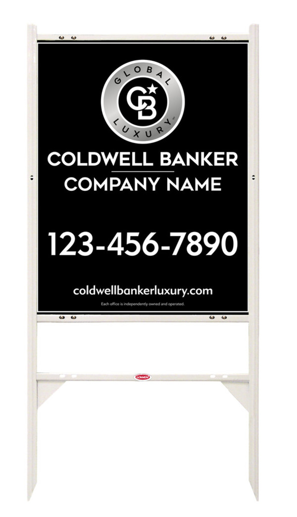 Angle Iron Frame and Office Sign Panel Unit, 30h x 24w, .040 Aluminum