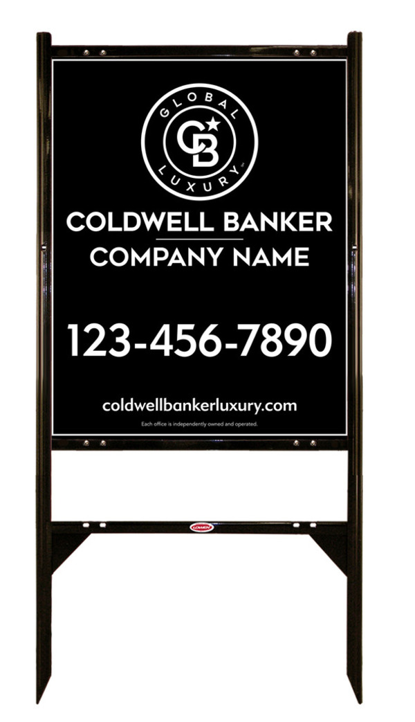Angle Iron Frame and Office Sign Panel Unit, 30h x 24w, .040 Aluminum