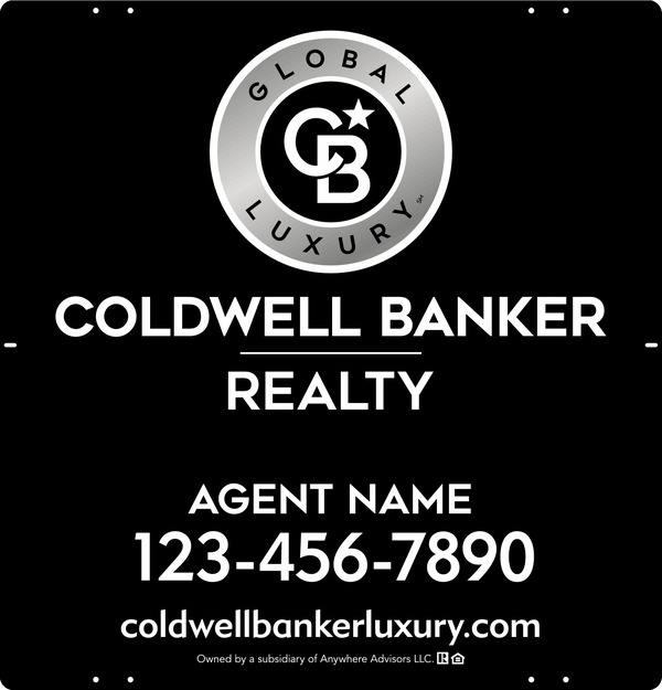 Agent Sign Panel, 25h x 24w, 3MM Aluminum Composite