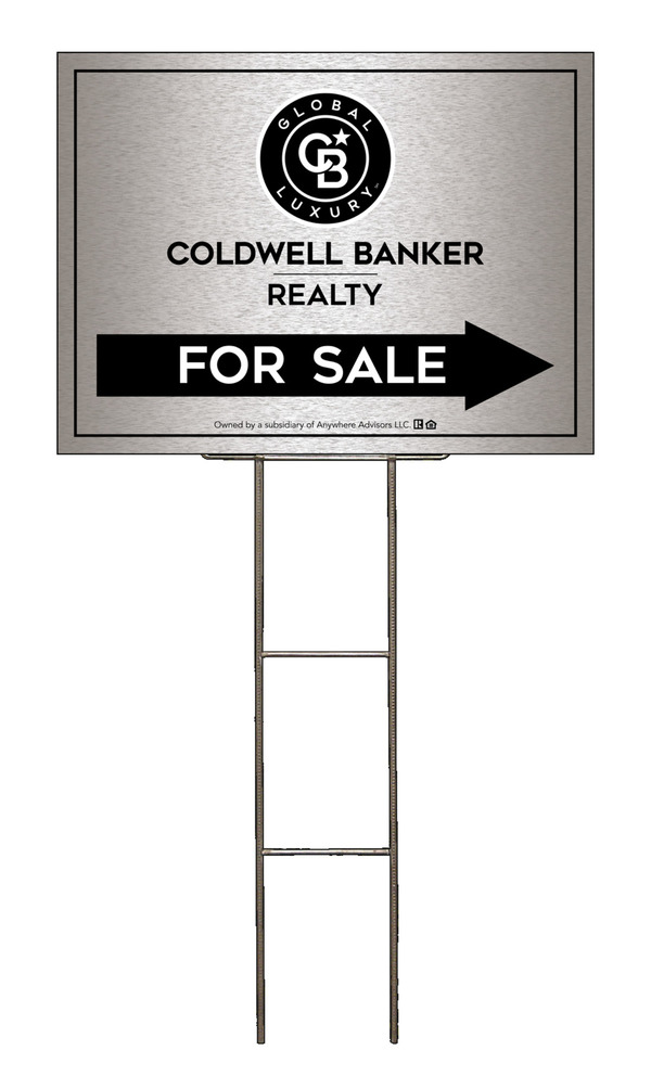 Wire H-Stake and Office For Sale Sign Panel Unit, 18h x 24w, 4mm Corrugated