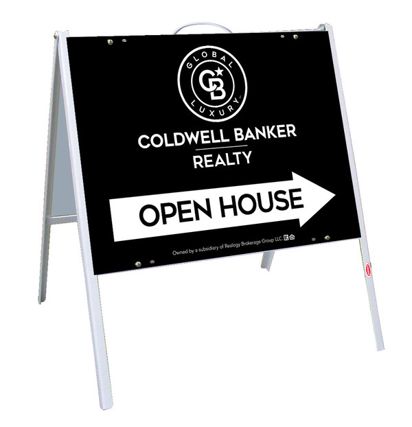 A-Frame and Office Open House Sign Panel Unit, 18h x 24w, .050 Poly