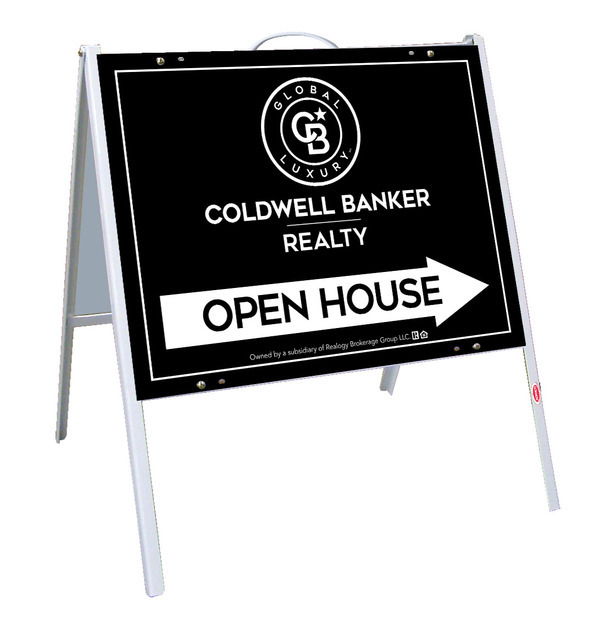 A-Frame and Office Open House Sign Panel Unit, 18h x 24w, .050 Poly