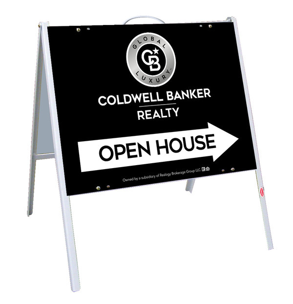 A-Frame and Office Open House Sign Panel Unit, 18h x 24w, .050 Poly