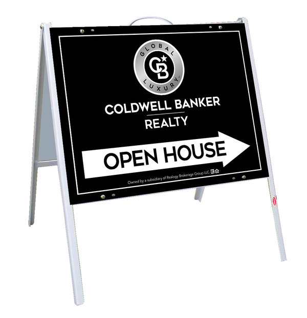 A-Frame and Office Open House Sign Panel Unit, 18h x 24w, .050 Poly