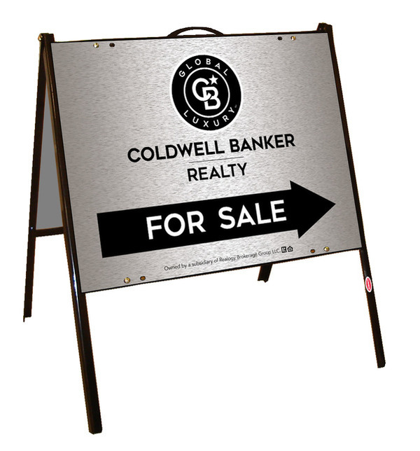 A-Frame and Office For Sale Sign Panel Unit, 18h x 24w, .050 Poly