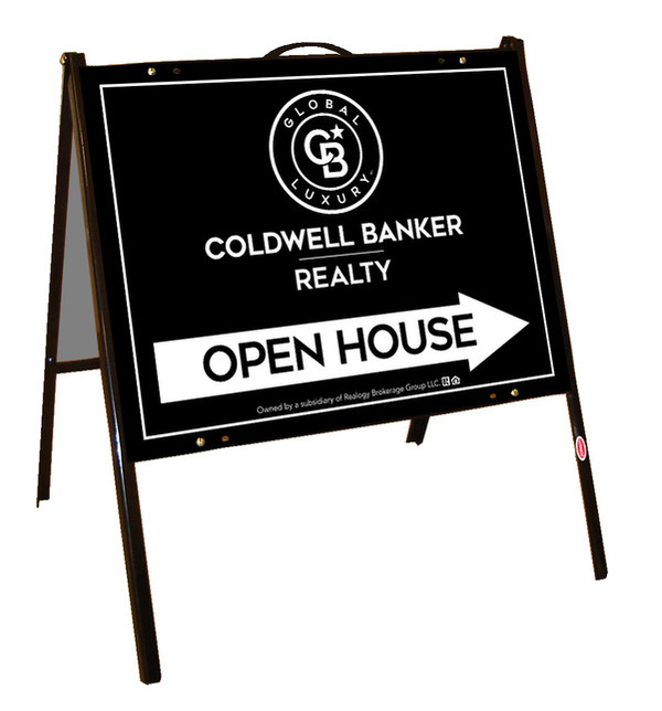 A-Frame and Office Open House Sign Panel Unit, 18h x 24w, .050 Poly