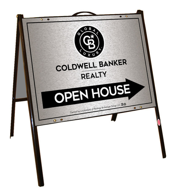A-Frame and Office Open House Sign Panel Unit, 18h x 24w, .050 Poly