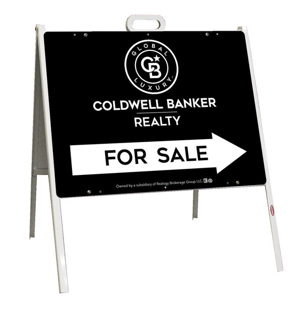 A-Frame and Office For Sale Sign Panel Unit, 18h x 24w, Steel