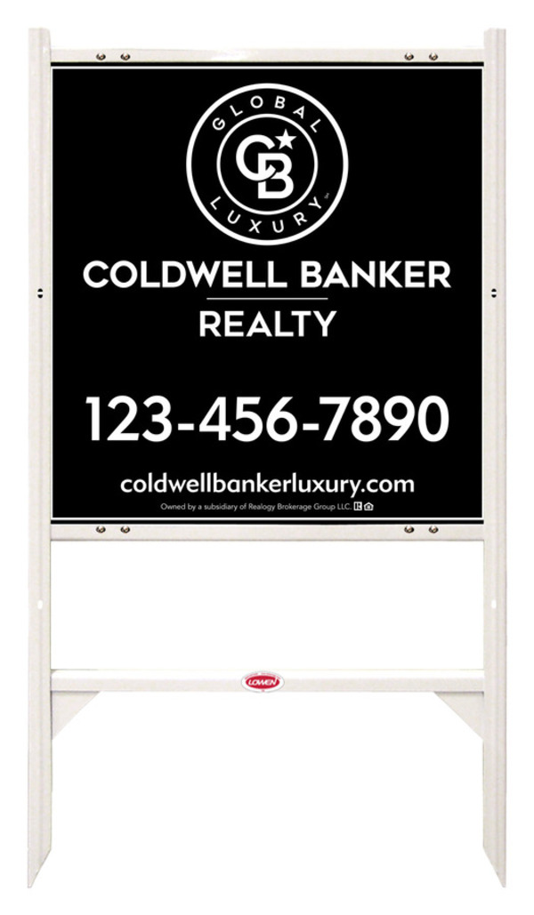 Angle Iron Frame and Office Sign Panel Unit, 25h x 24w, Poly