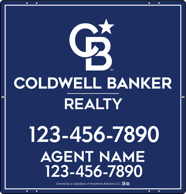 Agent Sign Panel, 25h x 24w, 3MM Aluminum Composite