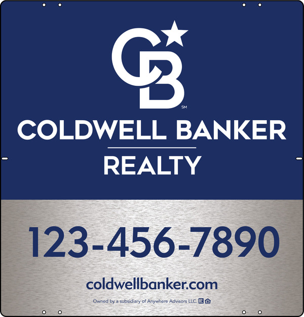 Office Sign Panel, 25h x 24w, 3MM Brushed Aluminum Composite