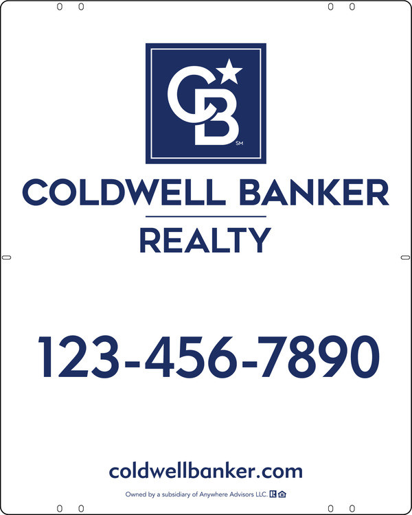 Office Sign Panel, 30h x 24w, Poly