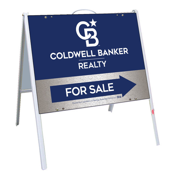 A-Frame and Office For Sale Sign Panel Unit, 18h x 24w, .050 Poly