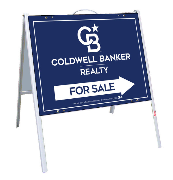A-Frame and Office For Sale Sign Panel Unit, 18h x 24w, .050 Poly