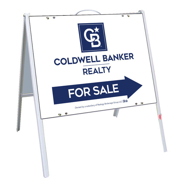 A-Frame and Office For Sale Sign Panel Unit, 18h x 24w, .050 Poly
