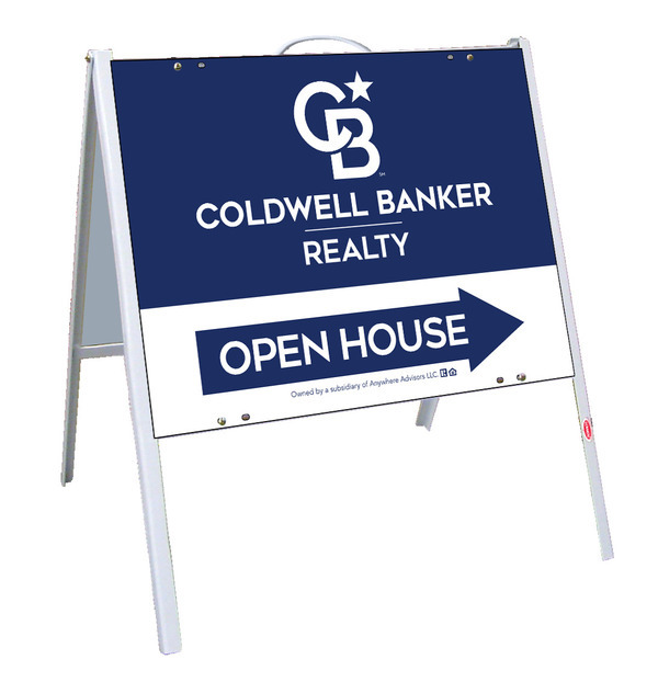 A-Frame and Office Open House Sign Panel Unit, 18h x 24w, .050 Poly