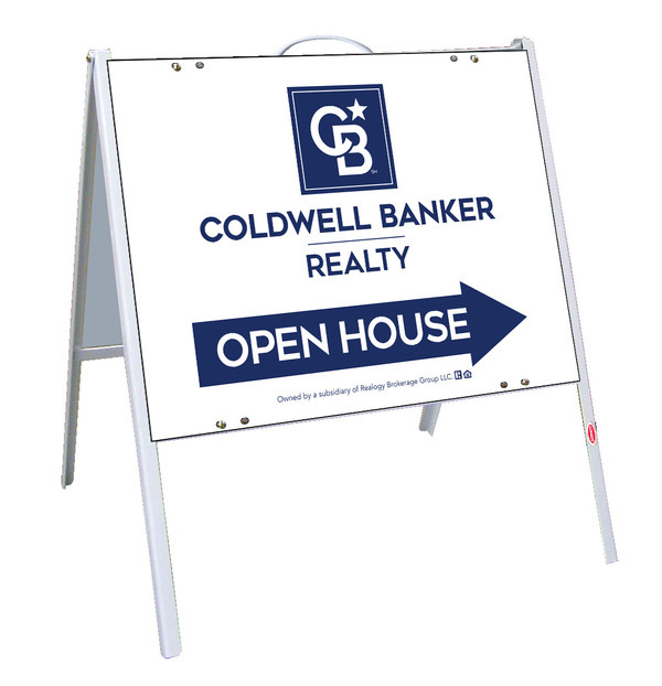 A-Frame and Office Open House Sign Panel Unit, 18h x 24w, .050 Poly