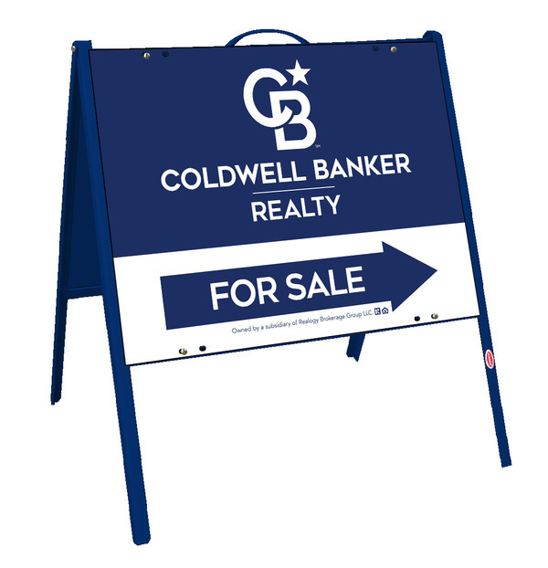 A-Frame and Office For Sale Sign Panel Unit, 18h x 24w, .050 Poly