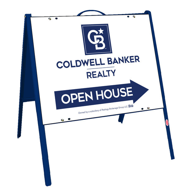 A-Frame and Office Open House Sign Panel Unit, 18h x 24w, .050 Poly